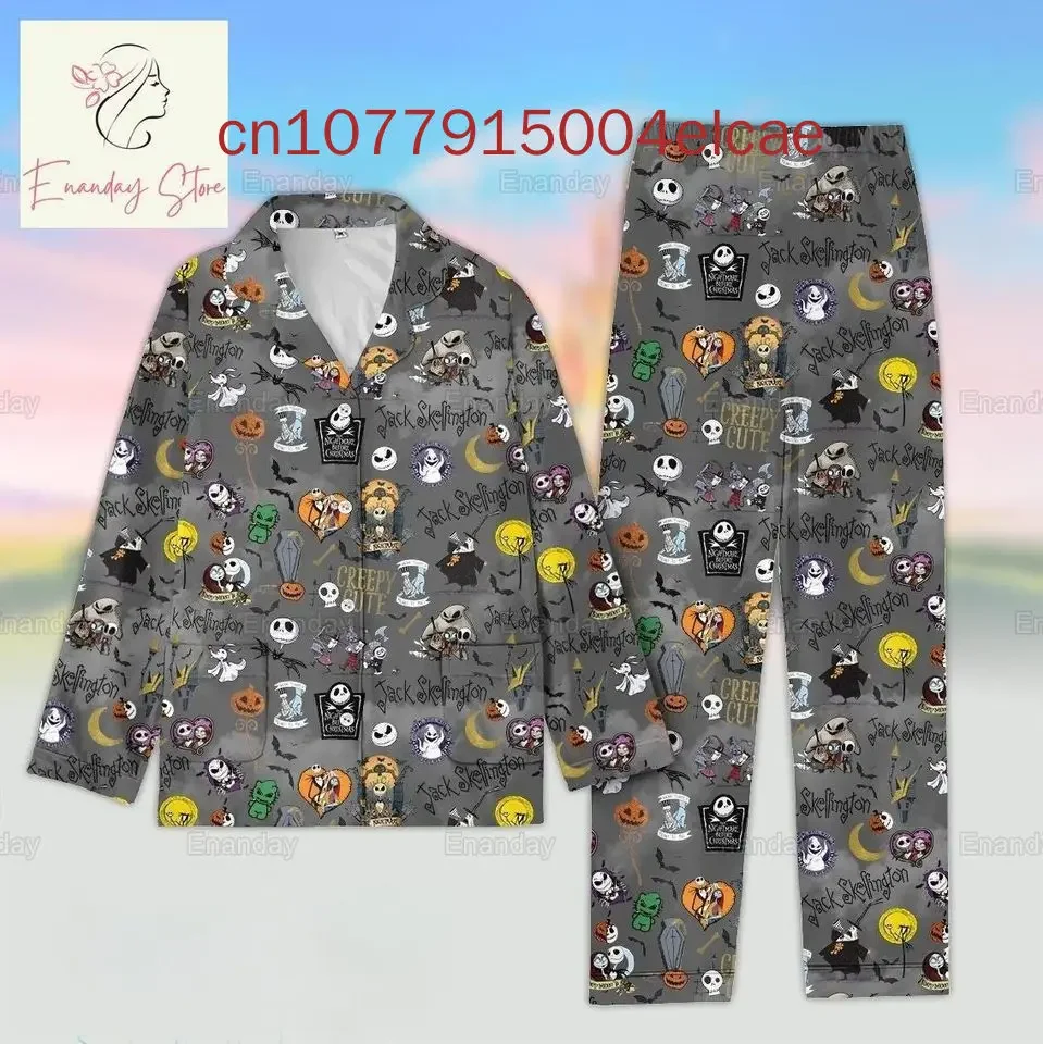 Пижамный комплект Кошмар перед Рождеством Джека Скеллингтона повседневная