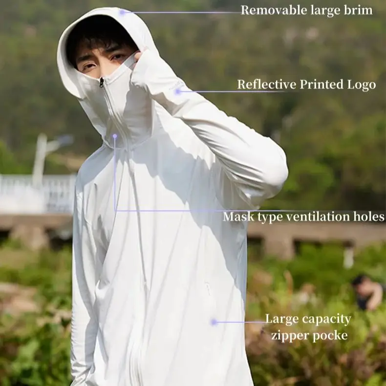 Мужская и женская куртка UPF50