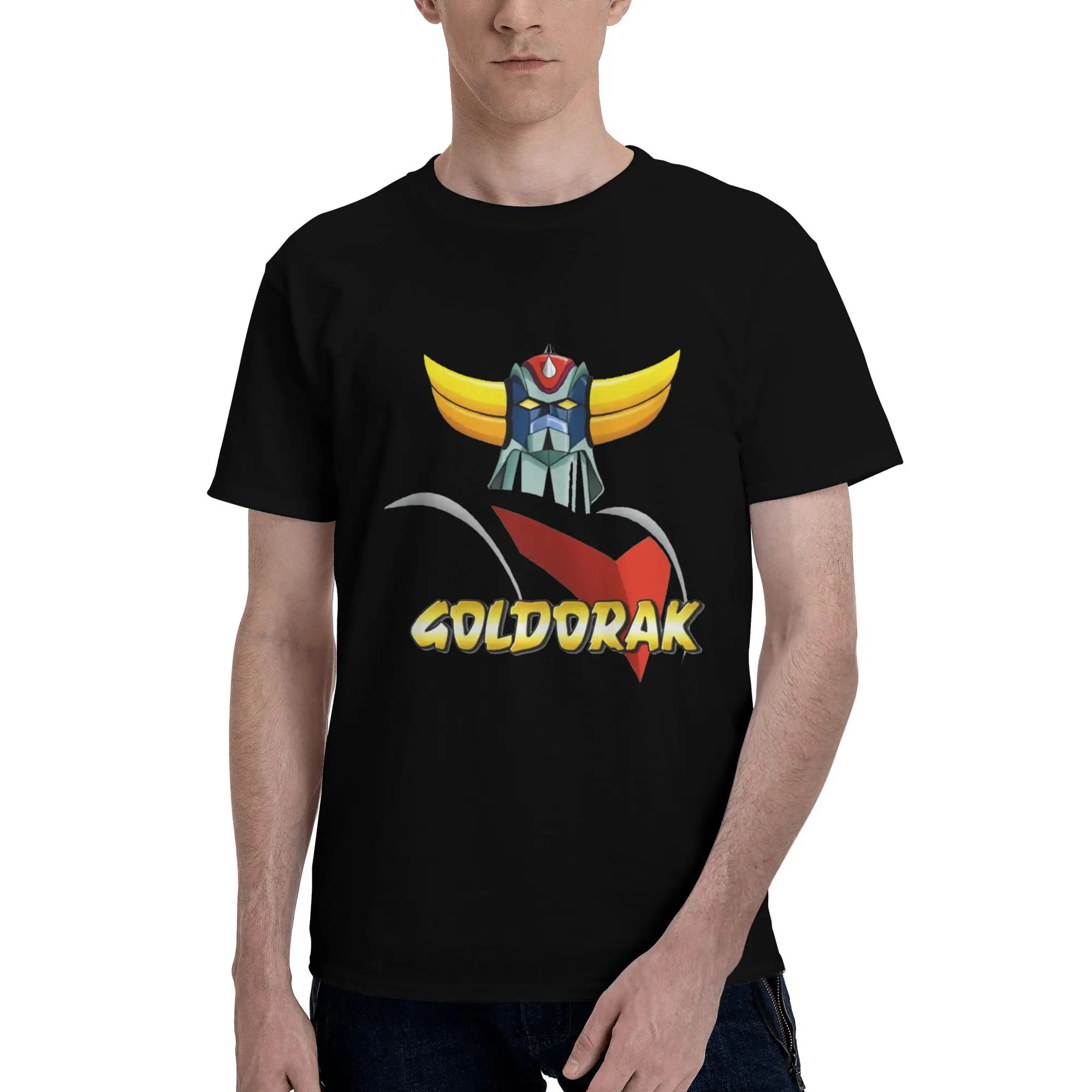 GreUFO Robot Goldorak Grendizer футболка Mazinger Z летняя мужская одежда с рисунком японский