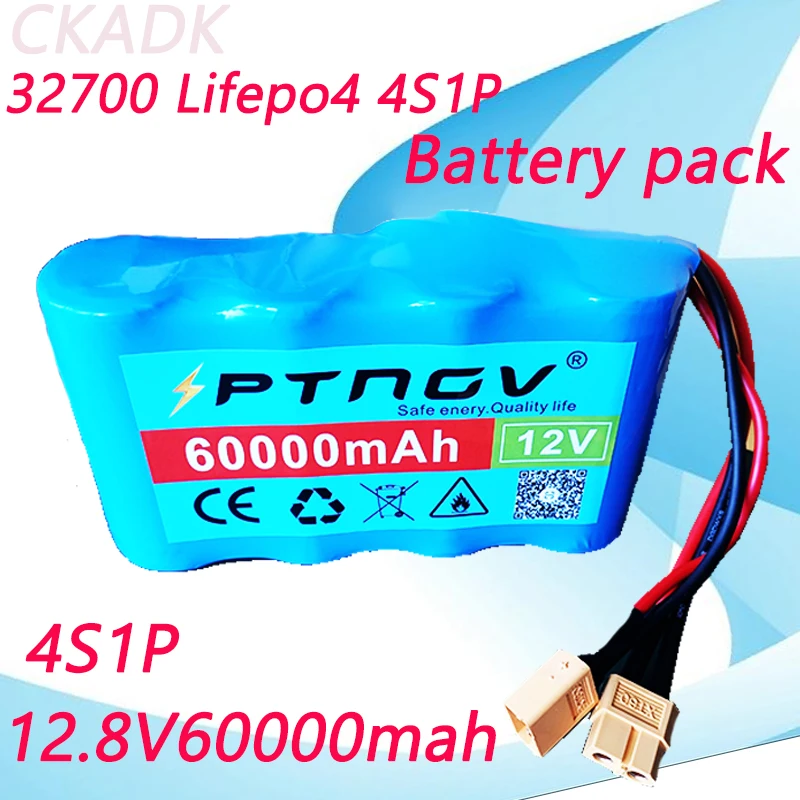 

Nieuwe 32700 Lifepo4 4S1P 60Ah 12.8V Batterij Met 40a Evenwichtige Bms Voor Elektrische Boot En 12V Uninterruptible Power supply