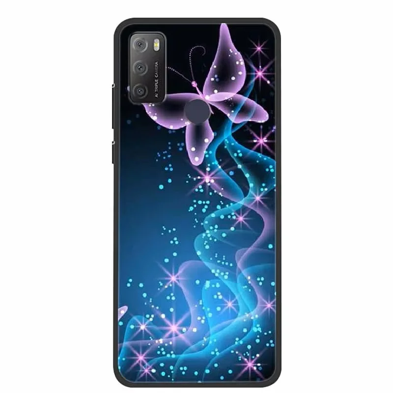 Для Alcatel 1S 2021, силиконовый водонепроницаемый мягкий чехол из ТПУ для Alcatel 1S 1 S 2020 Capa Cartoon Coque Funda для 1SE 2020 (art.: 3920ca366c2c6) - 3920ca366c2c6