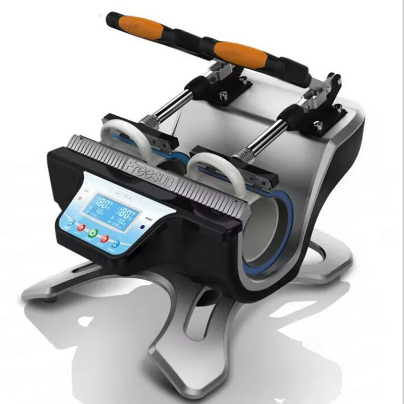 

Mini Dual Station Cup Baking Machine New Multifunctional Heat Transfer Cup Stamping Machine