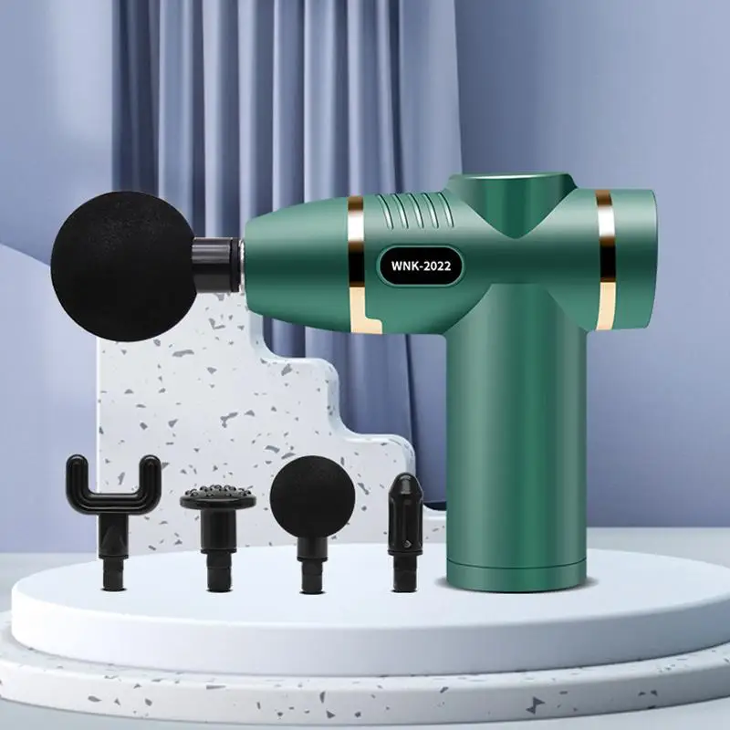 

6 Gears USB Charging Massage Gun Mini Fascia Gun Vibrators Массажер Armas Body Muscle Massager Home Fitness Equipment
