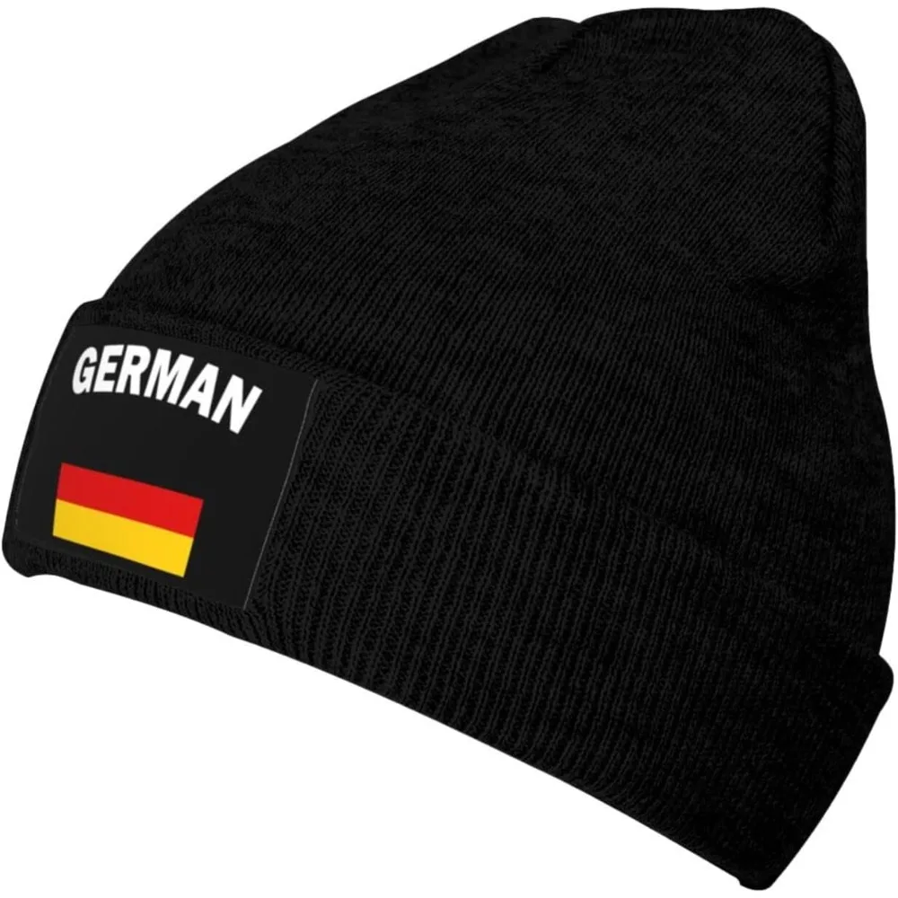 Зимняя вязаная шапка для мужчин и женщин немецкий флаг ежедневного