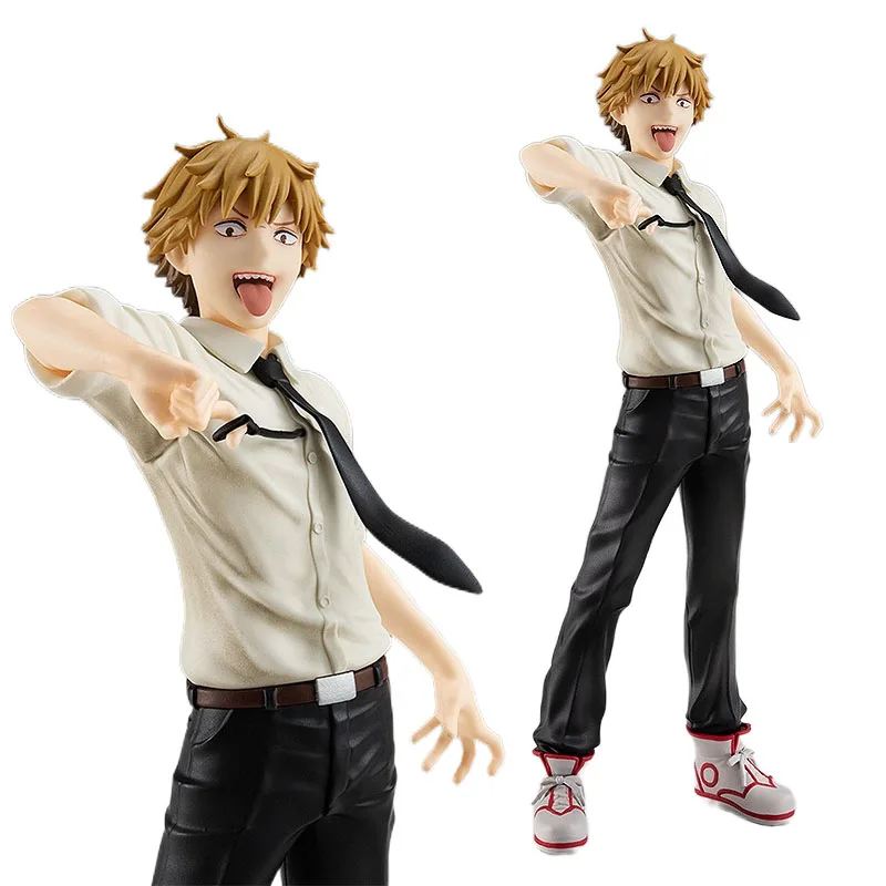 

18cm New Chainsaw Man Denji Anime Action Figure Pochita Figure Scene Ornament Makima Collectible Model Doll Toy Makima Toys PVC