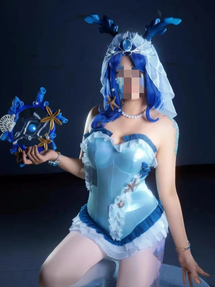 Женский костюм для косплея Fiona Gilman с персонажем игры V Priestess женский сексуальный