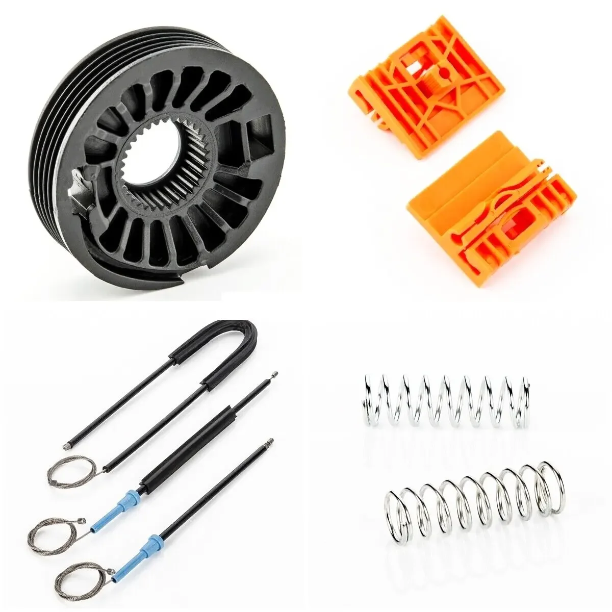 Комплект для ремонта стеклоподъемника VW Touareg задний левый/правый