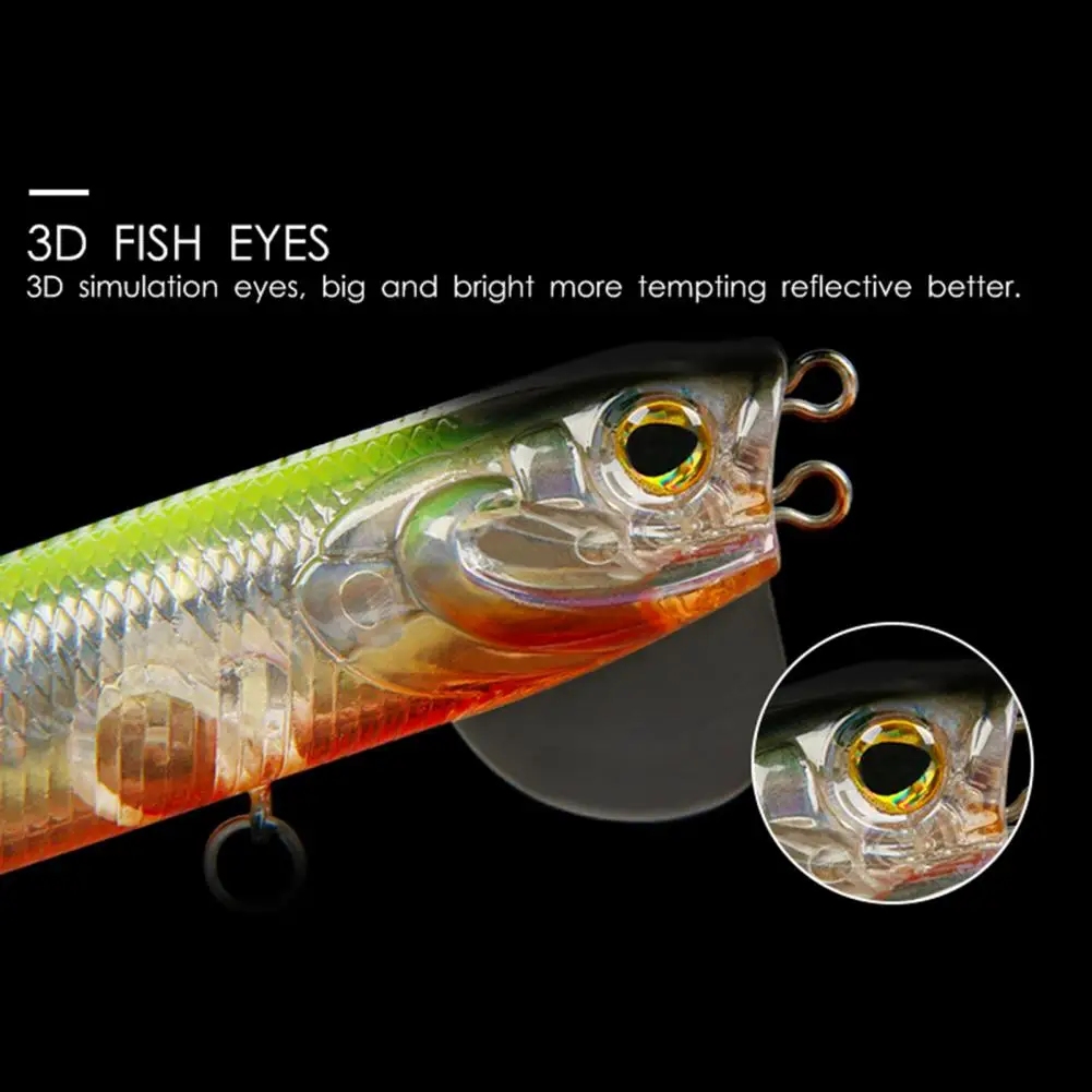 

Приманка рыболовная пластиковая с большими глазами, 9,4 см/18 г