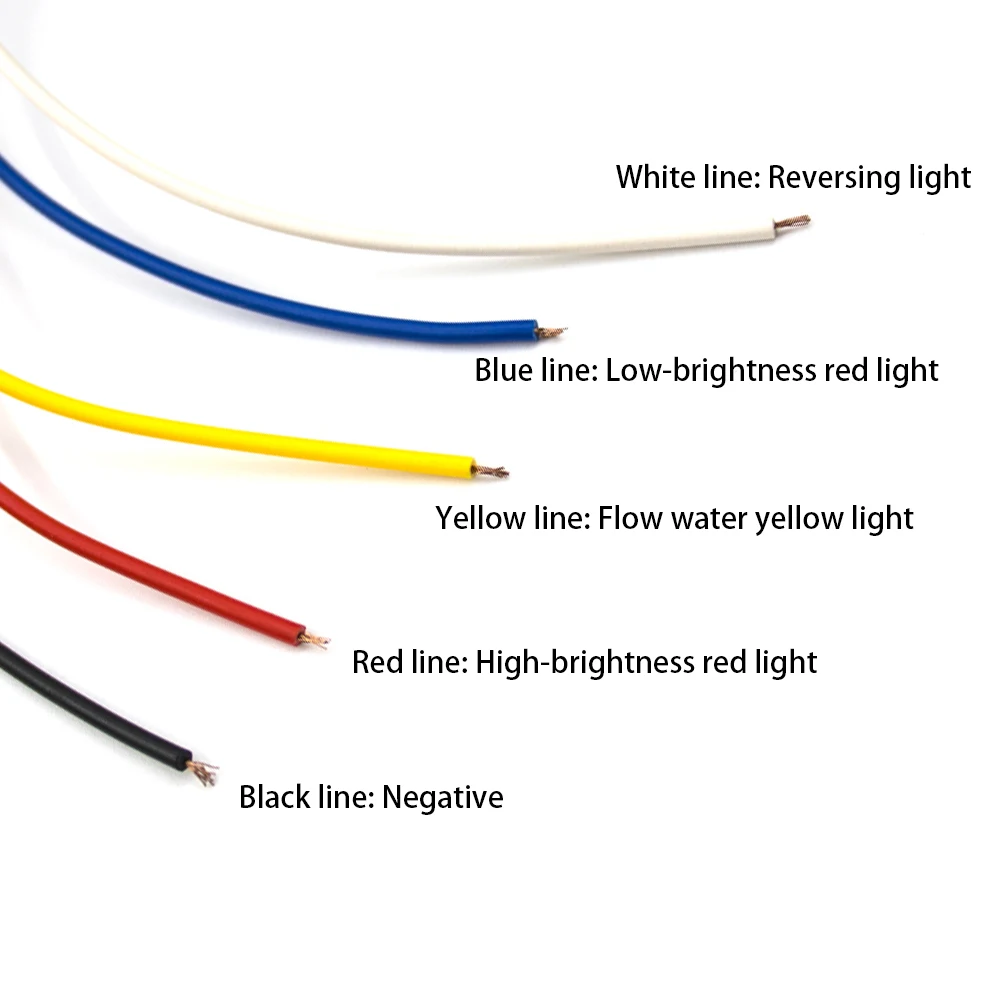 2 шт. 12 В 24 Динамический светодиодный задний фонарь для автомобиля грузовика