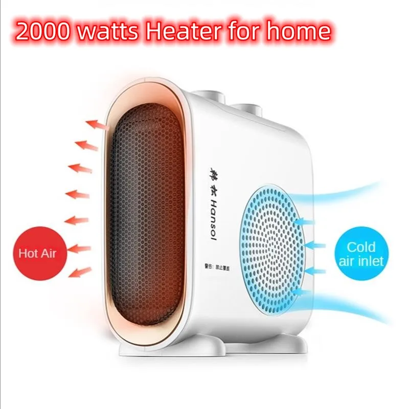 

Электрический обогреватель, вентилятор с подогревом, 2000 Вт, Настольная воздуходувка, 110 В/220 В, домашняя портативная печь с подогревом, радиа...