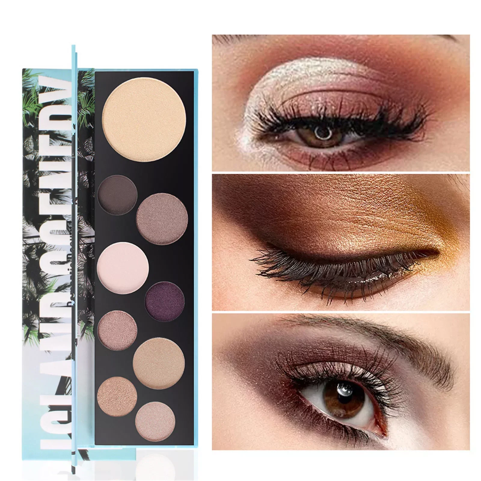 

NEW2023 Makeup Glitter Colors Shadow Cosmetic Eye Powder 9 Matt Eyeshadow Pearl Eyeshadow