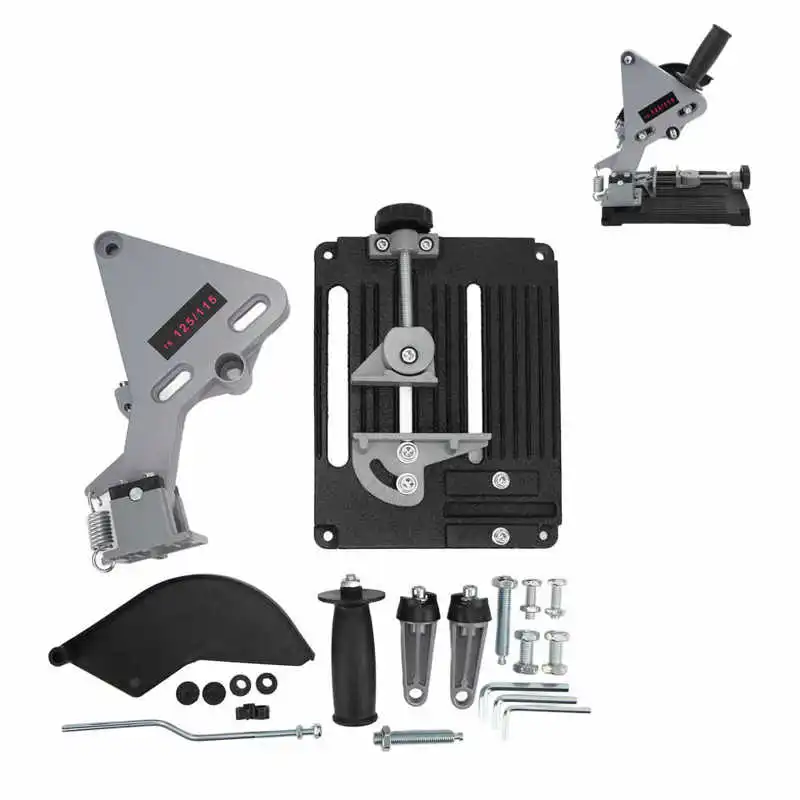 

Cutter Support Bracket Holder Large Size Fixed Angle Grinder Stand Improve Efficiency Safe with Protective Cover for 100 115 125