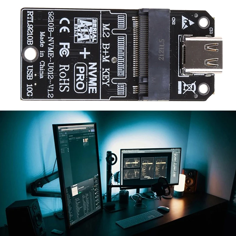

M2 SSD адаптер NVMe корпус для M.2 на USB 3,1 Для M2 SSD 2230/2242/2260/2280 SSD