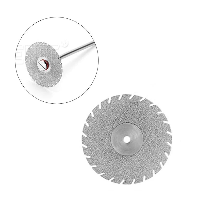 

Dental Diamond Disc Disks Double Sided Grit Cutting Disc Tool Thickness Dental Lab