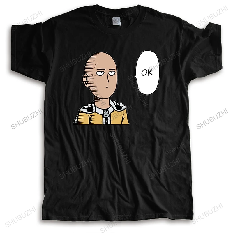 

men cotton Summer cool Tshirt Brand Clothing ONE PUNCH-MAN iron on patches stripes thermo stickers on clothes application of