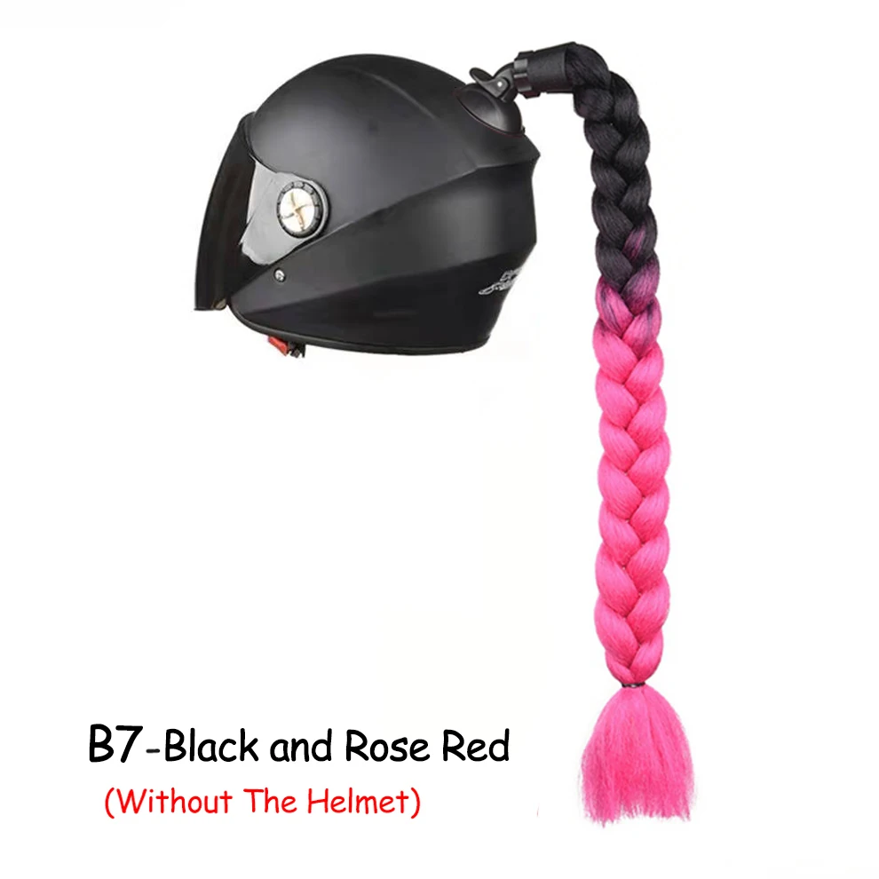 

Новый мотоциклетный шлем с косами, женский парик с косами для мотоциклетного шлема, разноцветный твист, двойная косичка, хвост, рождественский подарок, подарок