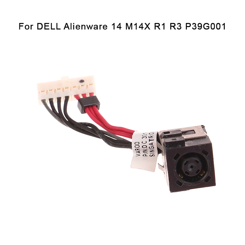

Laptop Socket Connector Port Plug Cable For DELL Alienware 14 M14X R1 R3 P39G001 05D8TK DC Power Jack Harness