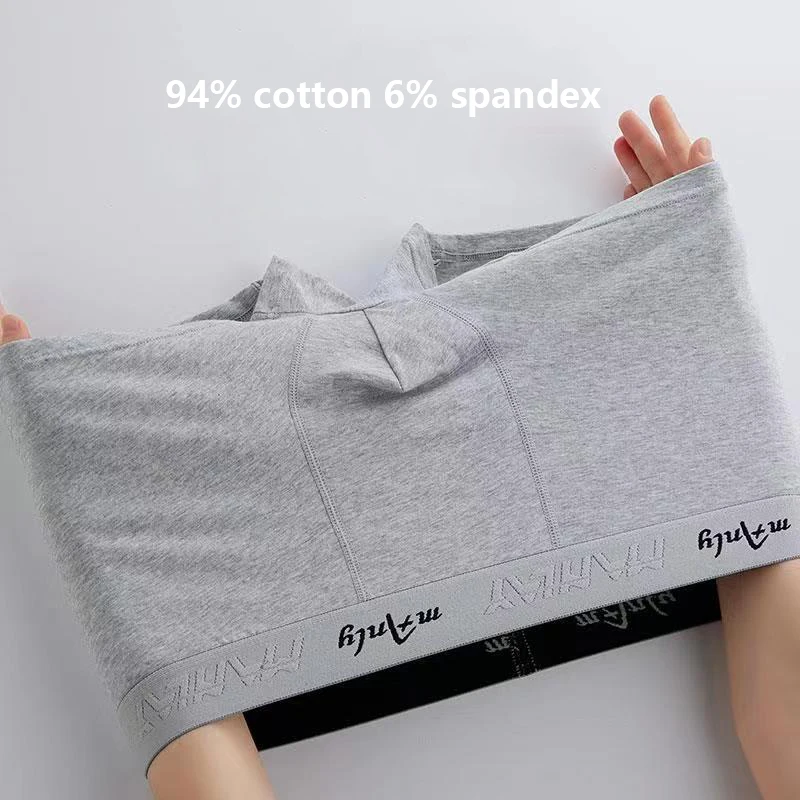 Man Undrewear Sexy Boxers Cotton For Men's Panties Breathable Boxershorts Male Underpants Mens Underwear Boxer Shorts 4PCS/Lots