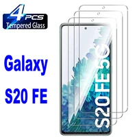 4pcs screen protector tempered glass for samsung galaxy s20 fe a32 a52 a53 screen protection for samsung a13 a73 a52s 5g glass
