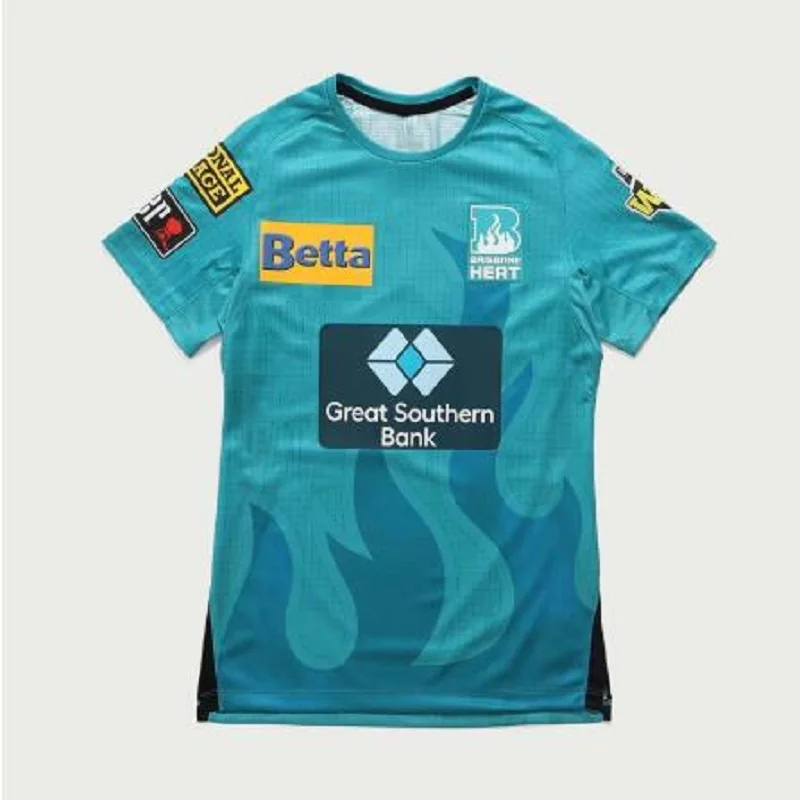 

BRISBANE HEAT 2021/22 réplica masculino camisa bbl S-3XL
