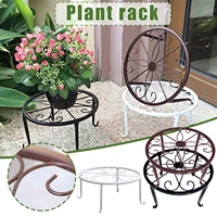 stands potted metal indoor pot duty flower holder outdoor heavy for plant set patio lawn garden