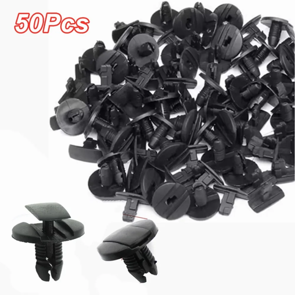 50 Шт., 8 Мм, Автозажимы Для Peugeot Citroen, Пластиковые Зажимы Для ...