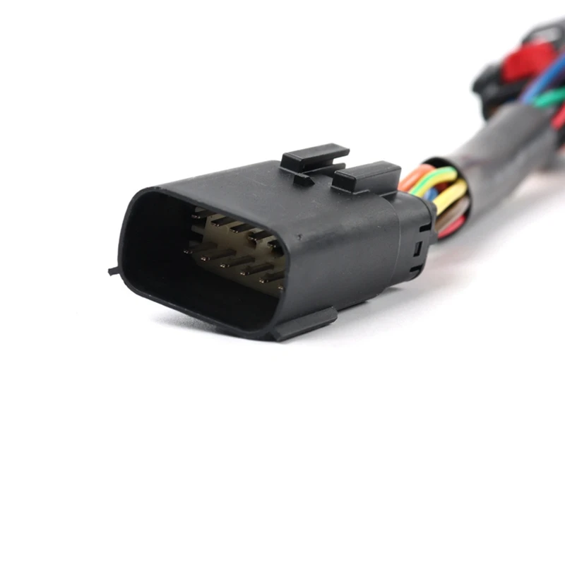 Мотоциклетный светодиодный жгут Tour-Pak 12-контактный адаптер на 6-контактный для CVO