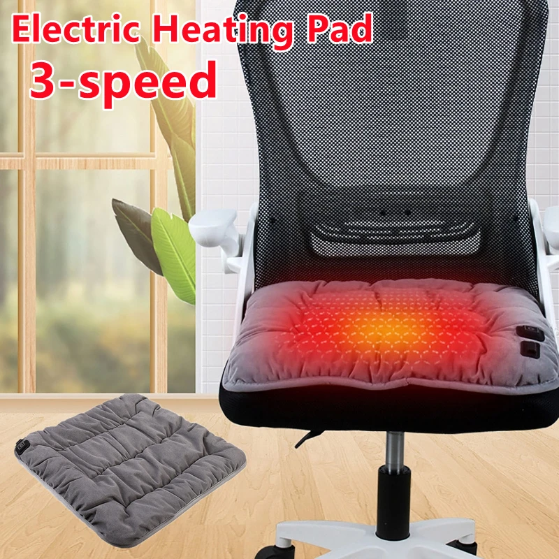 

Universal Winter Warm USB Electric Heating Pad Washable Household Heating Cushion Car Office Chair Heating Pads Winter Warmer