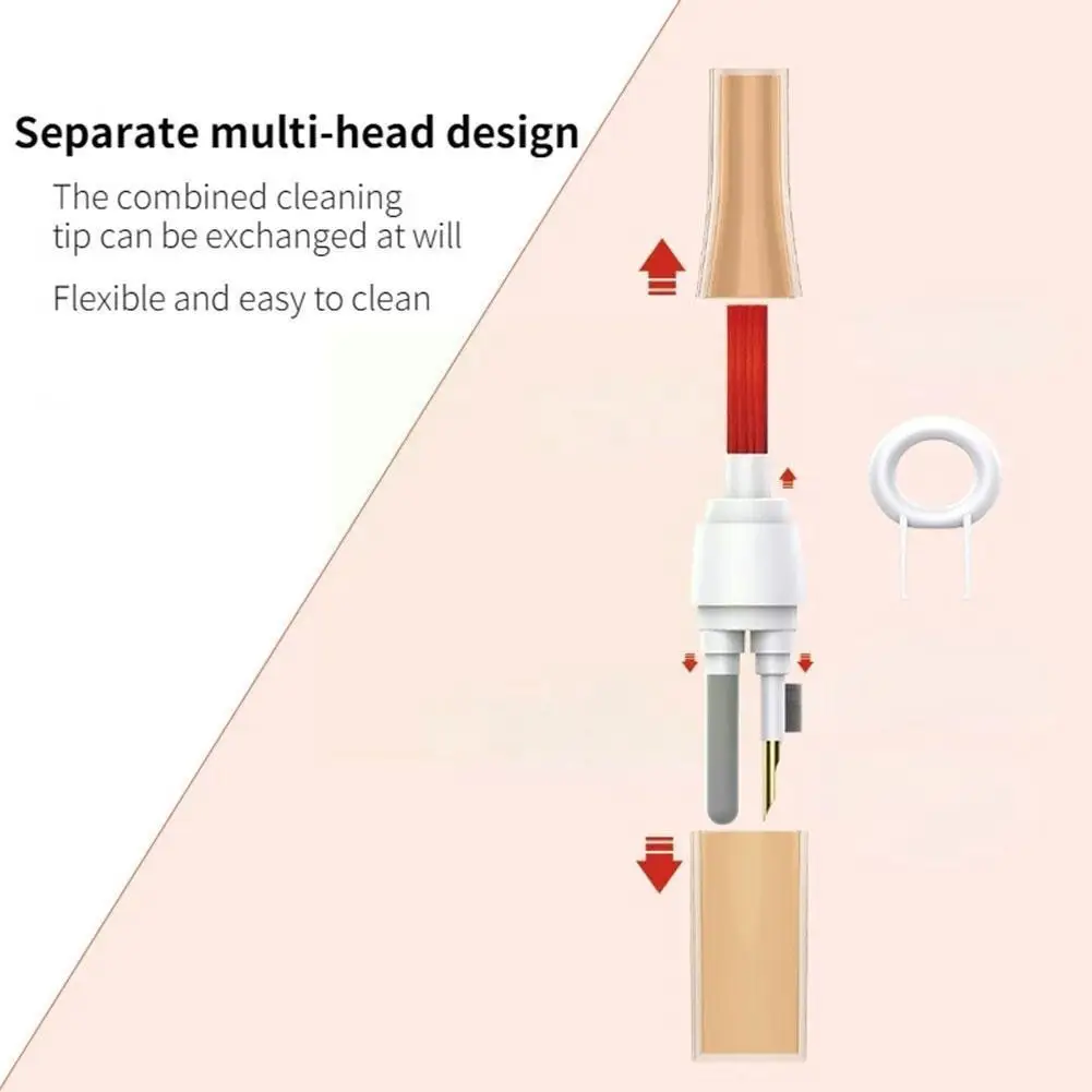 

Ручка для чистки наушников Bt, набор для чистки наушников Pro 3, 2, 1, щетка, инструменты для чистки наушников, телефонов Keybo F6x3