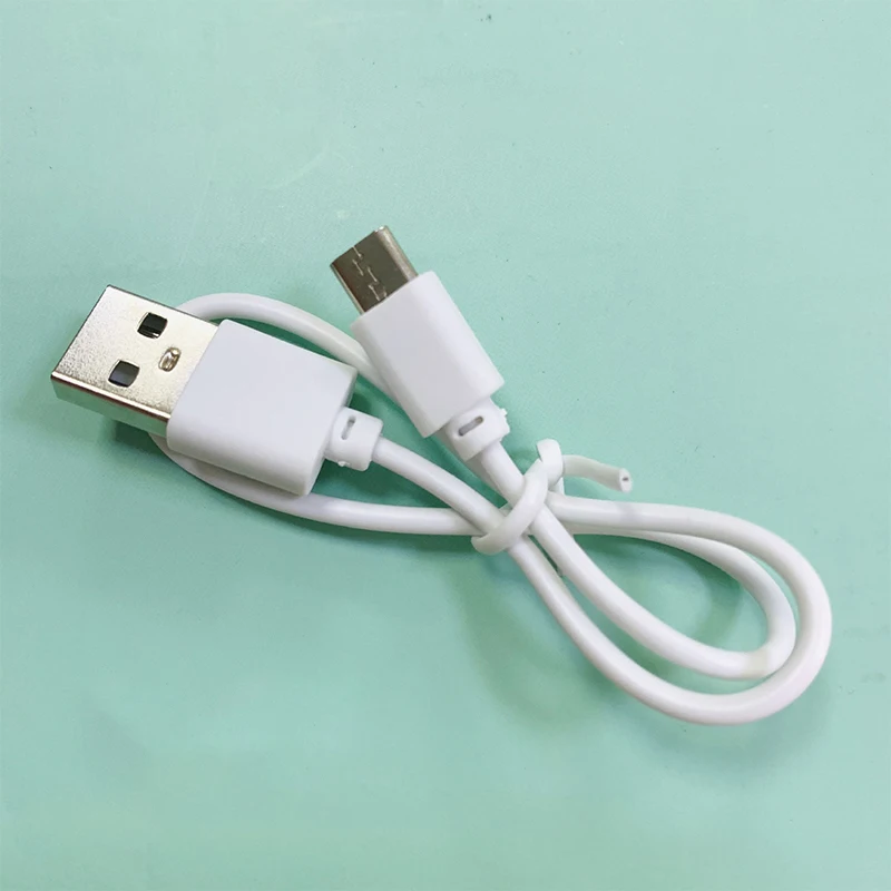

30CM USB Charge Cable Mobile Phone Cord For Android Bluethood-compatible Headset Pure Copper Charging Cord