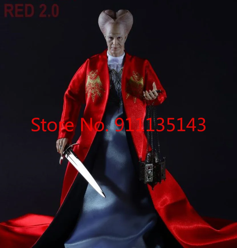 

_ RM041 масштаб 1/6, Дракула, Красный 2,0, демон вампира, экшн-фигурка, игрушка, кукла, модель тела