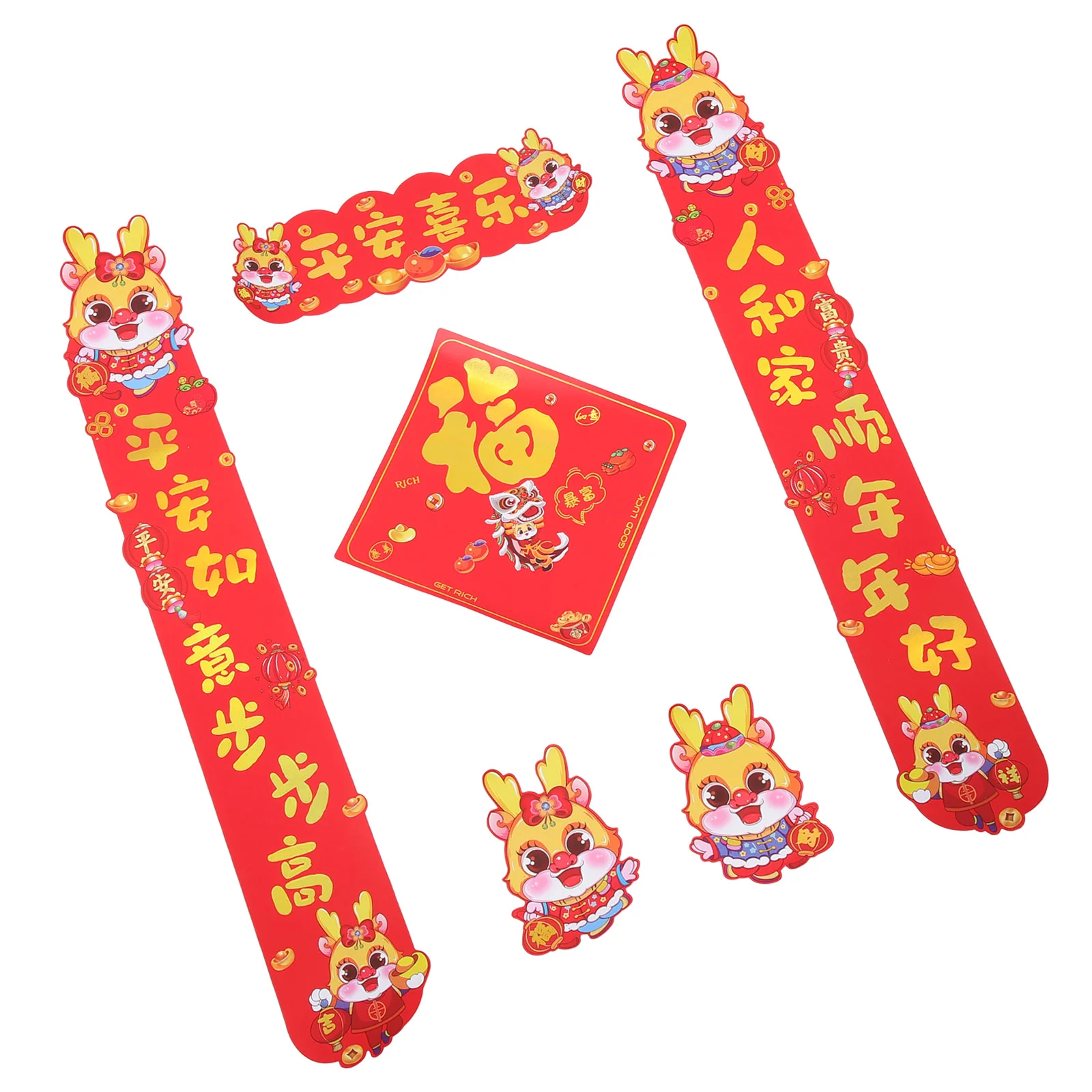 

Couplet For Home New Year Door Sign Decor Party Ornament Decors Supplies Decorative Couplets Chinese Style Porch