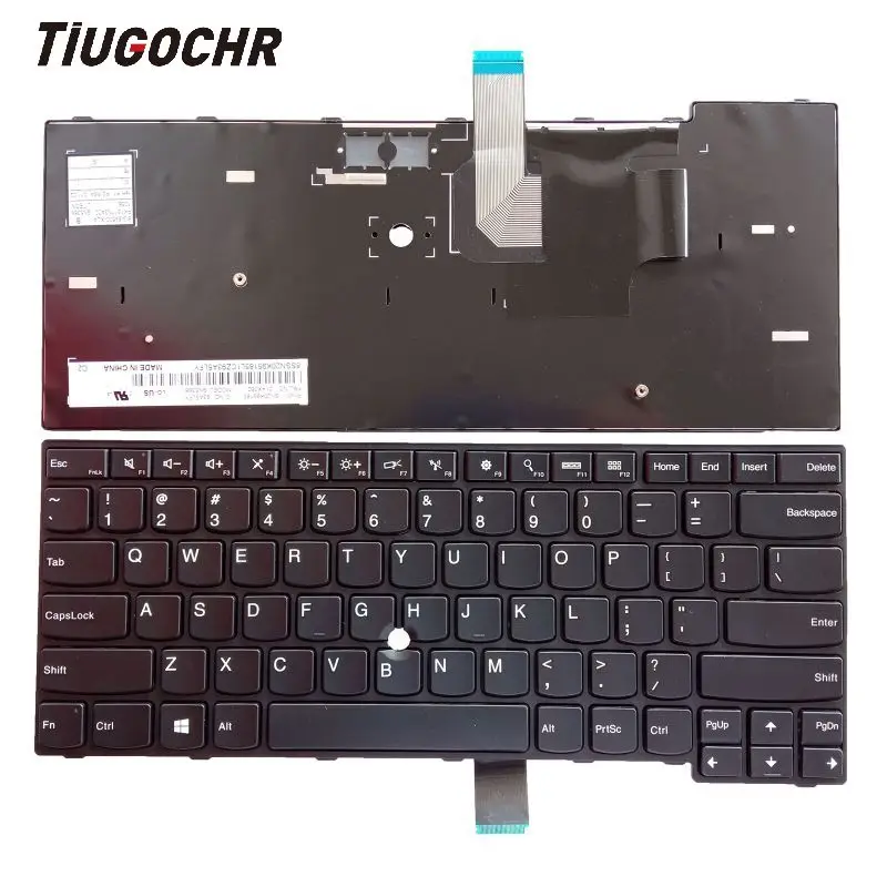 

Lenovo ThinkPad E450(20DC 20DD) E455 (20DE)E450C E460 E465 Keyboard NO Pointer 04X6101 SN20E66101