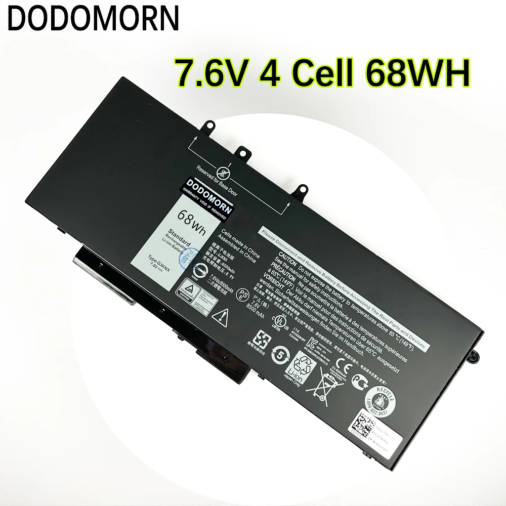 

Аккумуляторы для ноутбуков Dell Latitude 14 5480 E5480 15 5590 5580 E5580 14 5490 E5490 E5590 Series Precision 15 3530