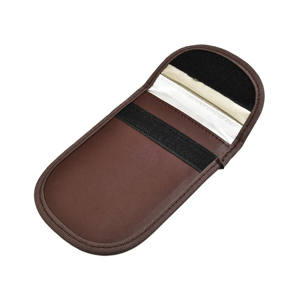 Полиуретановый кожаный чехол для блокировки RFID-сигнала сумка противоугонный