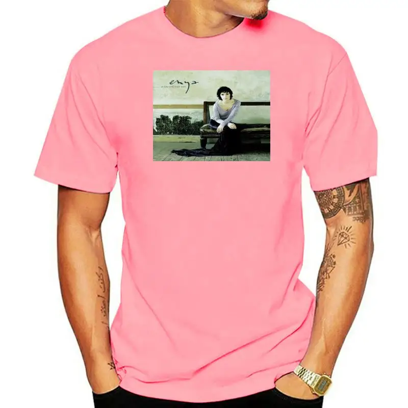 

Enya футболка на день без дождя, маленький, средний, большой или Xl, белая хлопковая Футболка с круглым вырезом