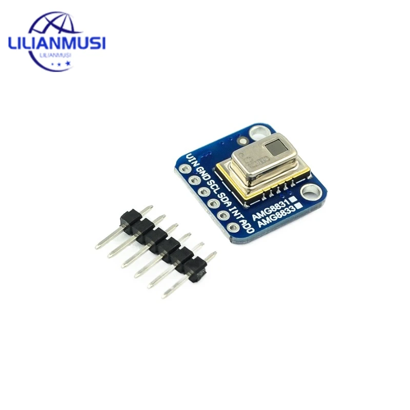 AMG8833 IR 8x 8, тепловизор, матричный модуль датчика температуры для Raspberry Pi GY-AMG8833