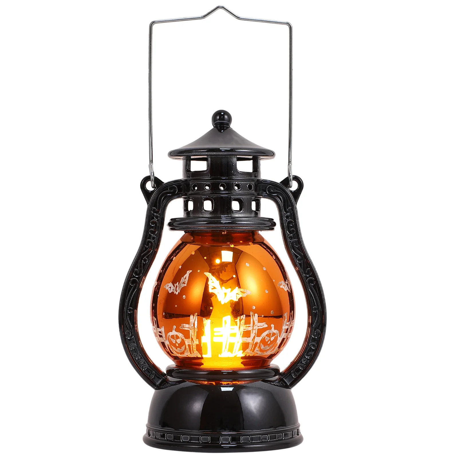 

Lighting Party Ornament Decorative Oil Decoration Retro Halloween Rustic Outdoor Lantern Lamp Portable