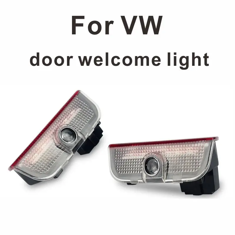 

2 шт. проекционный приветственный свет для автомобиля VW R Golf 5 6 7 GTI GTD GTE 7N Touran CC Passat Tiguan B6 B7 B8 C6 C7 C8 8P