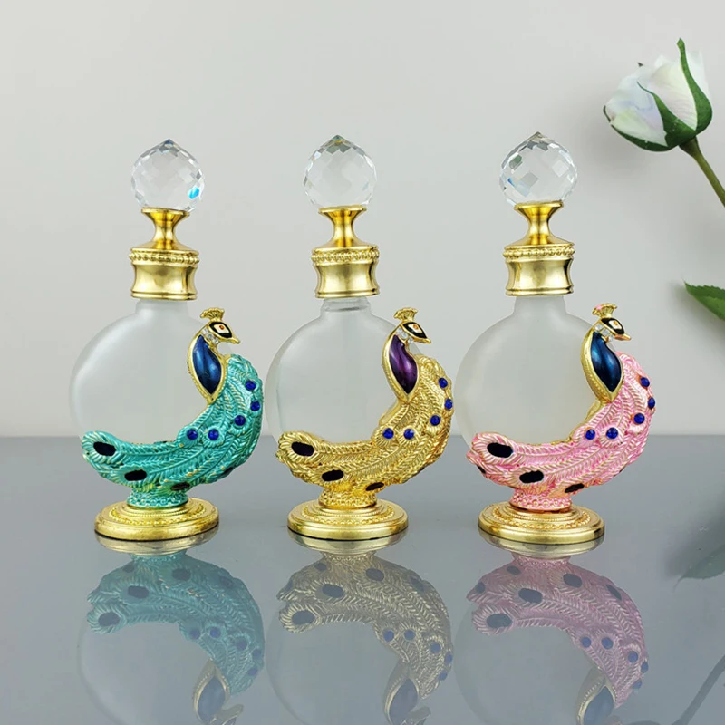 

Arabic Perfume Empty Bottles Arab Perfumes Sample Bottles Portable Travel Essential Oil Container Glass Perfumes Bottle