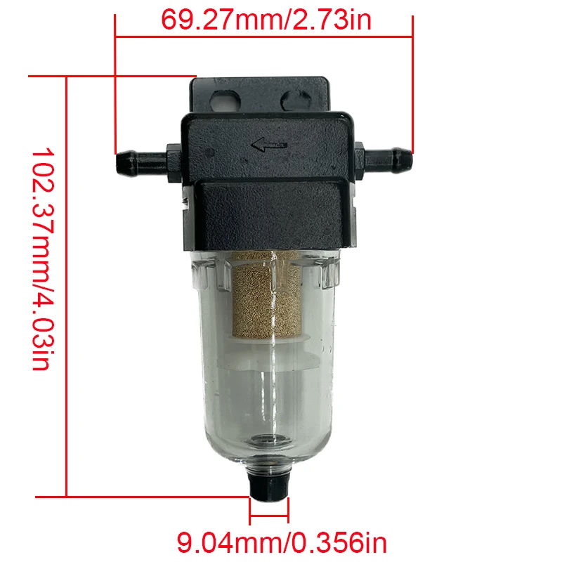 Топливный масляный фильтр водоотделитель и соединительный шланг зажимы для Webasto