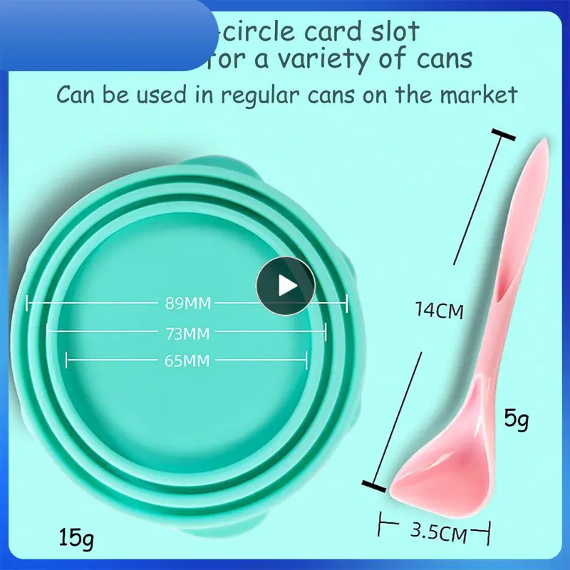 

Силиконовая крышка для хранения собак и кошек, жестяная крышка, герметичная крышка, силиконовая крышка в консервах, герметичная еда, многоразовые товары для домашних животных