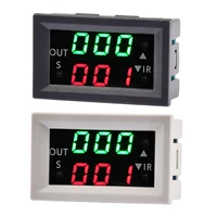 dc 12v dual display time relay module 20a time delay relay mini led digital timer relay timing delay cycle time control switch