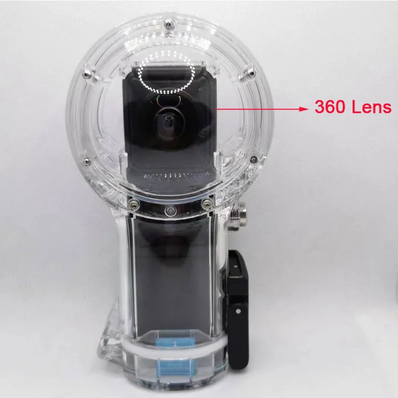 Вертикальная батарея Insta360 ONE R RS 360 Mod Les/Водонепроницаемая фотокамера для дайвинга