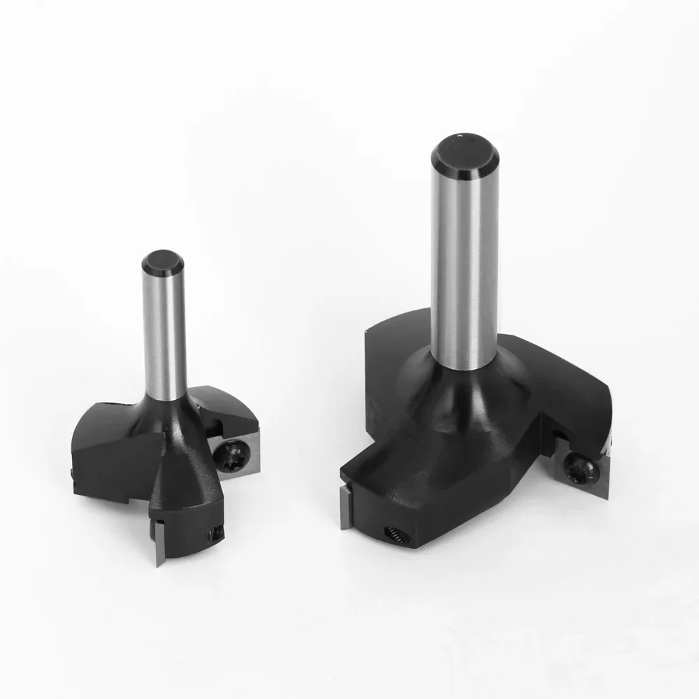 Строгальная фреза OUIO твердосплавная с 3 канавками диаметр резки 37 мм 59 хвостовик 8