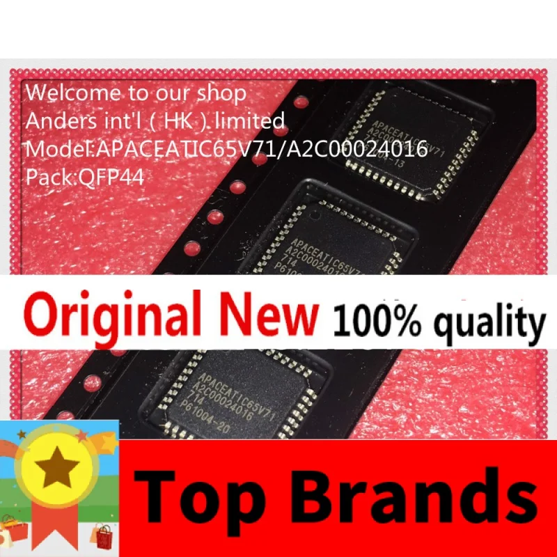 

100% New Original 2pcs/Lot APACEATIC65V71 A2C00024016 ATA6264-ALQW QFP44C pset Orientation