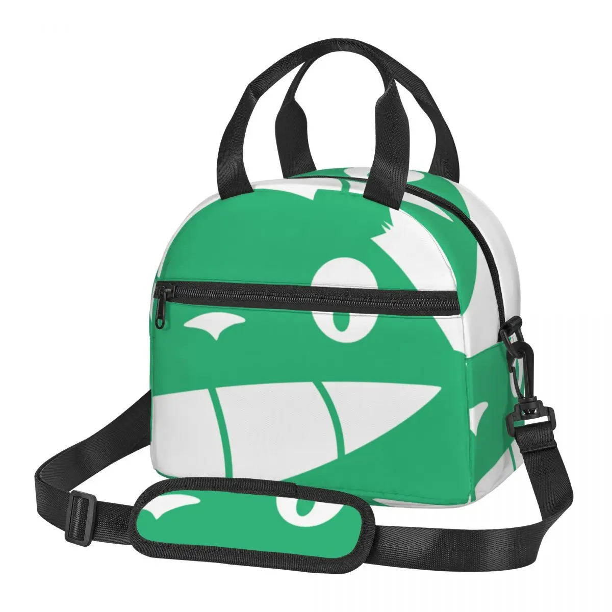 

Thermal Lunch Box Bag for Kids My Neighbor Totoro Green Food Storage Container Travel Picnic Bento Bag