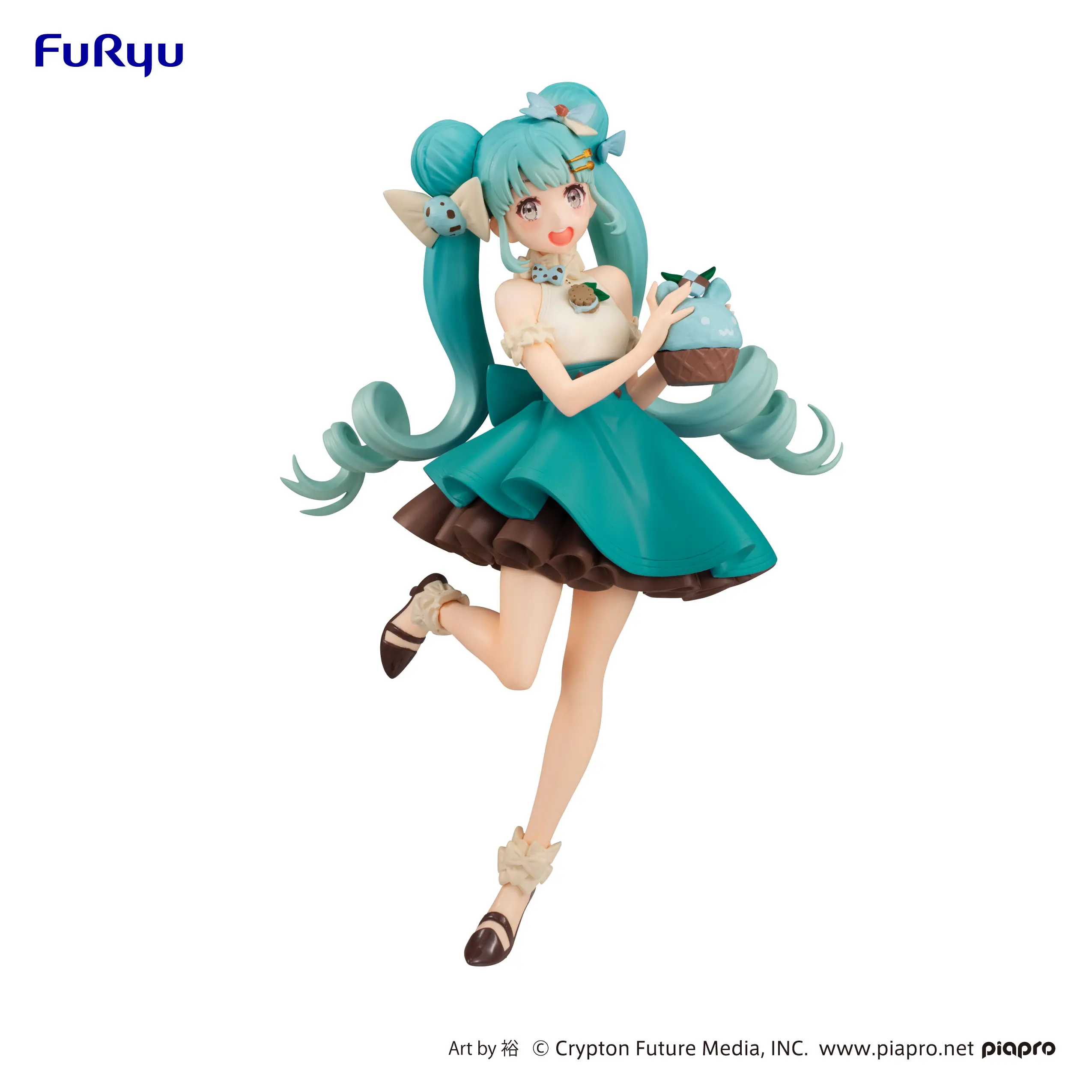Фото Оригинальная призовая фигурка Furyu Hatsune Miku sweetsweet Choco Mint Ver. №1