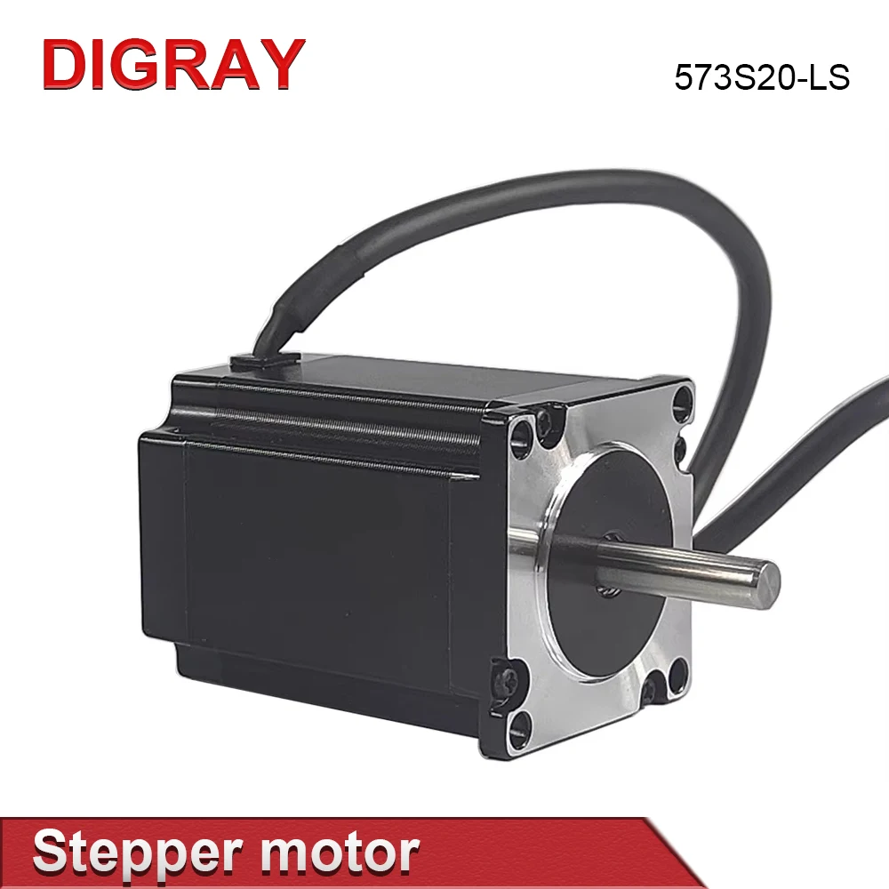 Шаговый двигатель DIGRAY Leadshine 573S20-LS 5.8A 573S10-LS 5.6A 3-фазный шаговый для лазерной лампы с