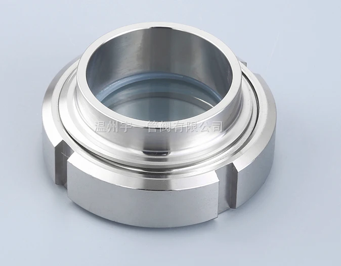 

Free shipping 4" 102mm 304 Stainless Steel Union type Sight Glass